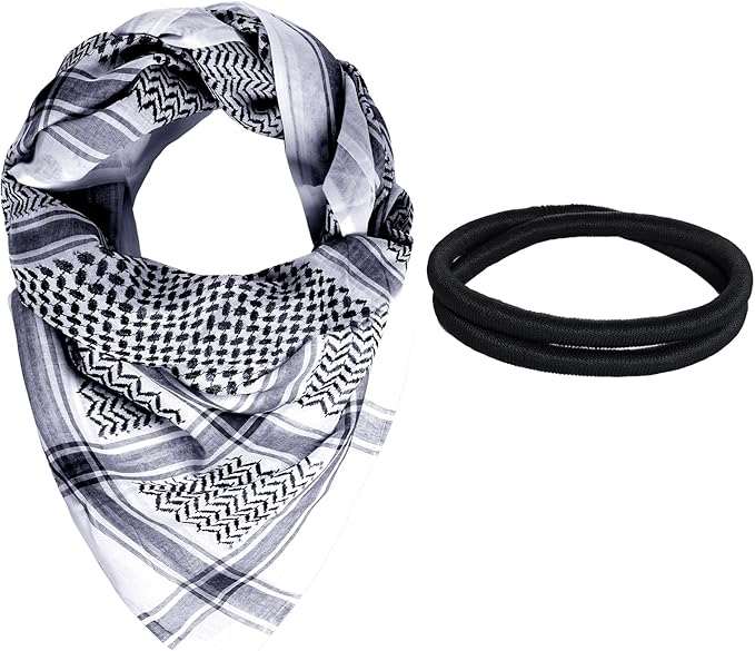 Arabian Headscarf (Shemagh) with Agal Rope