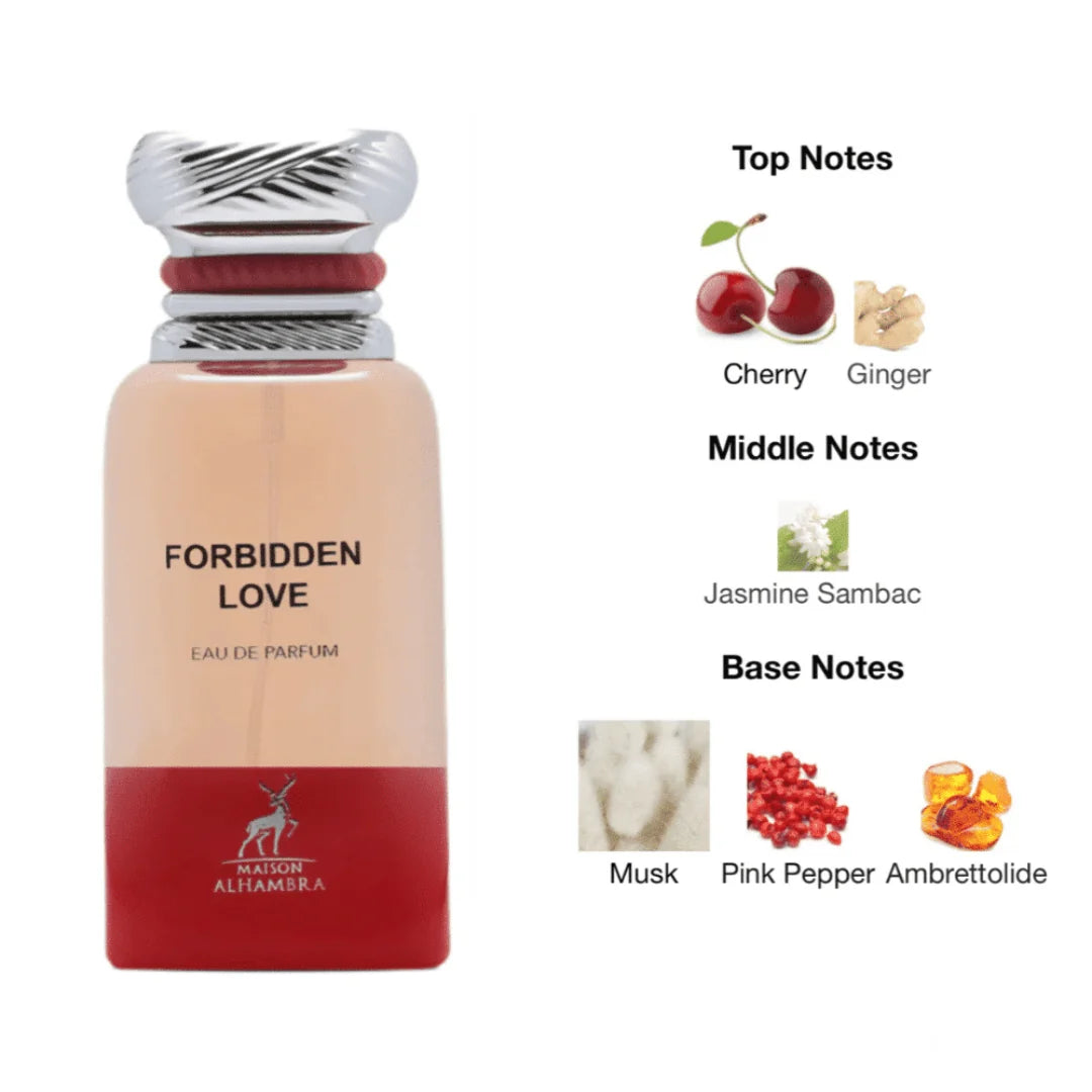 Maison Alhambra Forbidden Love Eau de Parfum (2.7oz)