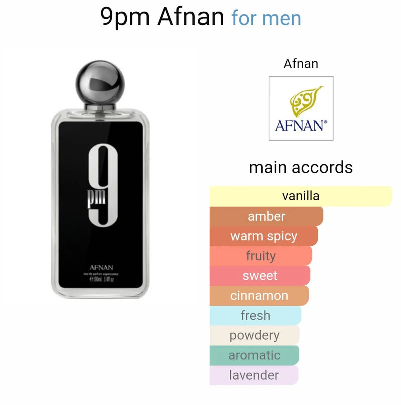 Afnan 9pm Eau de Parfum (3.4oz)