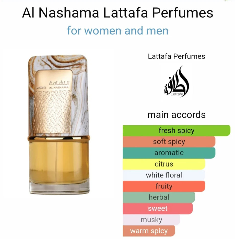 Lattafa Al Nashama Eau de Parfum (3.4oz)