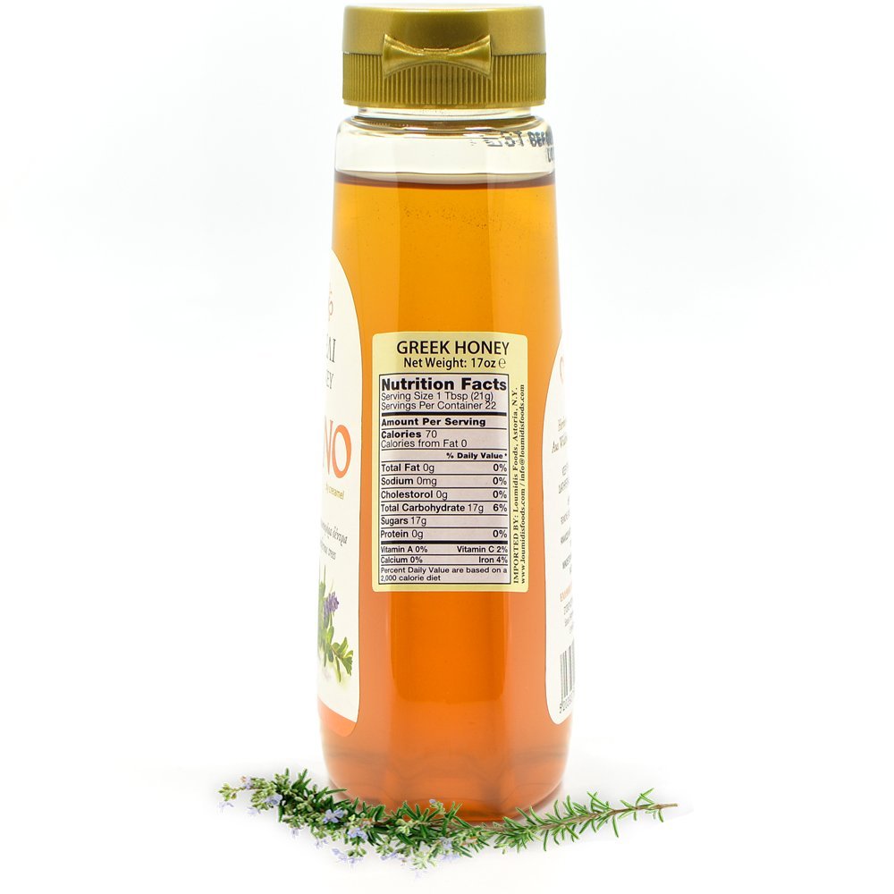 Greek Orino Honey - Wild Herbs & Coniferous Tree (470g)