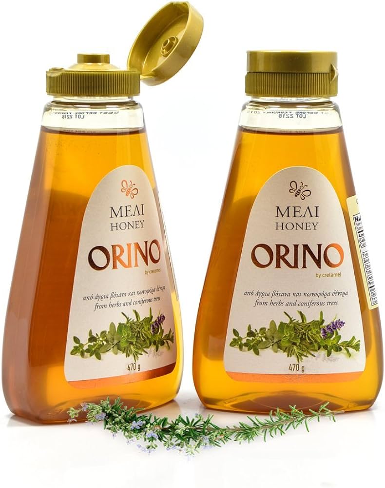 Greek Orino Honey - Wild Herbs & Coniferous Tree (470g)