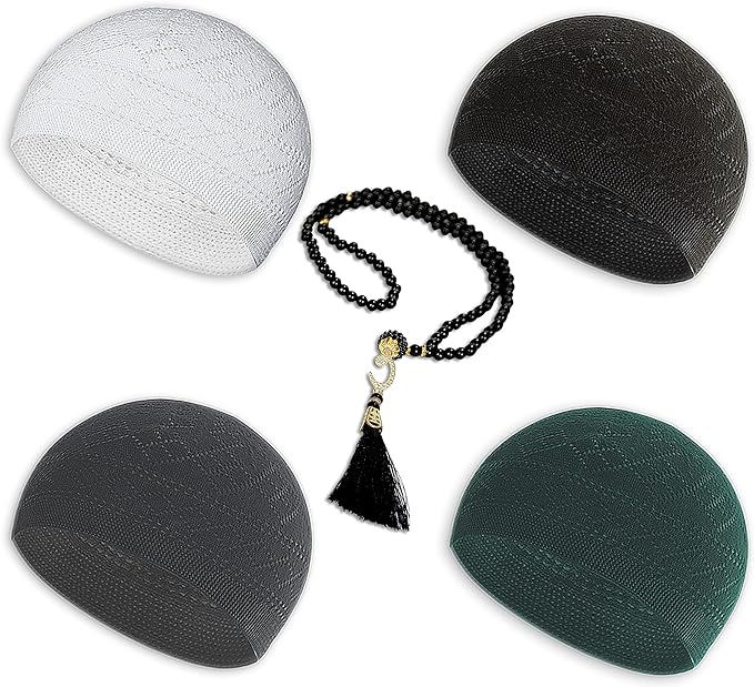 Kufi Cap with Beads