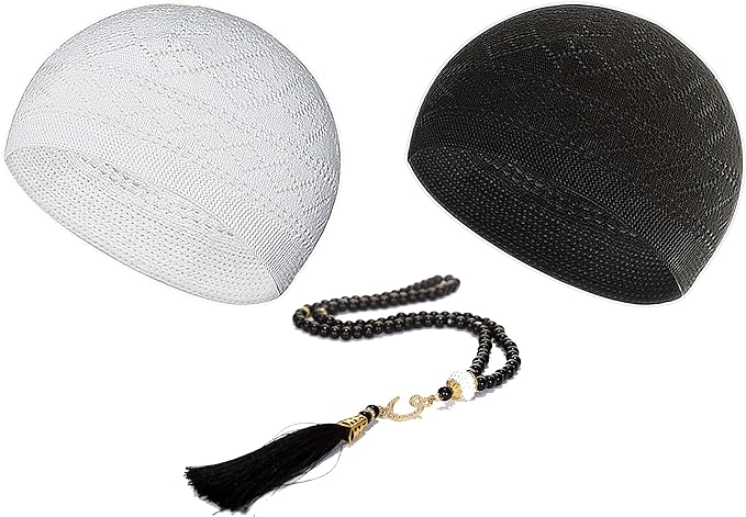 Kufi Cap with Beads