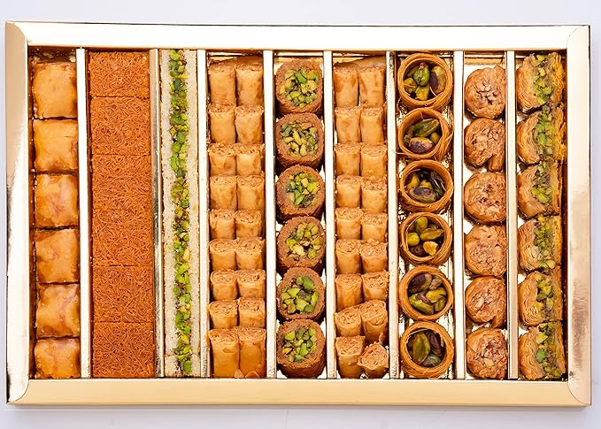 Alreef Assorted Mediterranean Baklava 800g (70-80PCS)