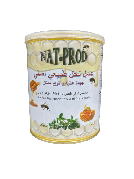 Nat Prod Pure Raw Bee Honey from Wild Thyme Herbs (900g)