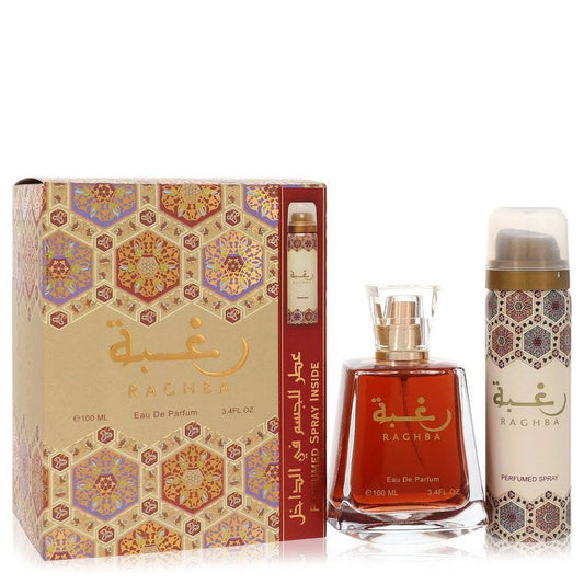 Lattafa Raghba Eau de Parfum [BUNDLE] (3.4oz)