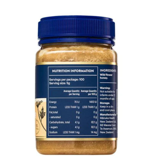 Manuka Health Wildflower Honey (500g)