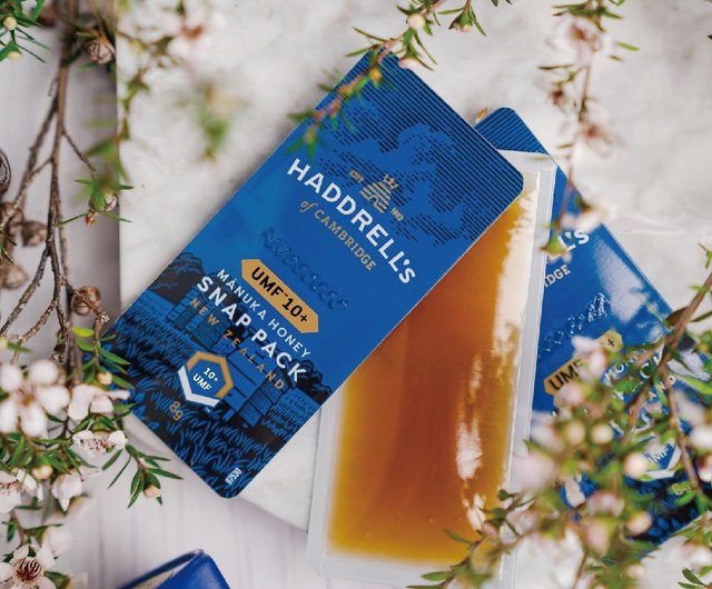 Hadrell's UMF 10+ Manuka Honey Snap Packs (10x8g)