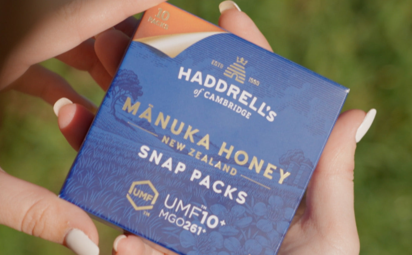 Hadrell's UMF 10+ Manuka Honey Snap Packs (10x8g)